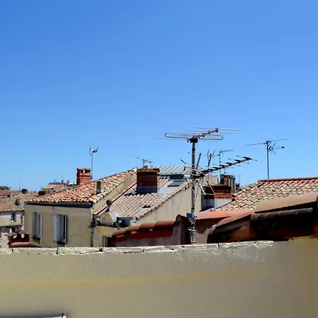公寓 Joli Avec Terrasse-jardin Sur Les Toits, Coeur Historique 蒙彼利埃