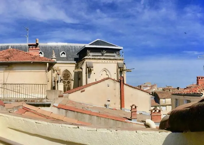 Joli Avec Terrasse-jardin Sur Les Toits, Coeur Historique Apartment *